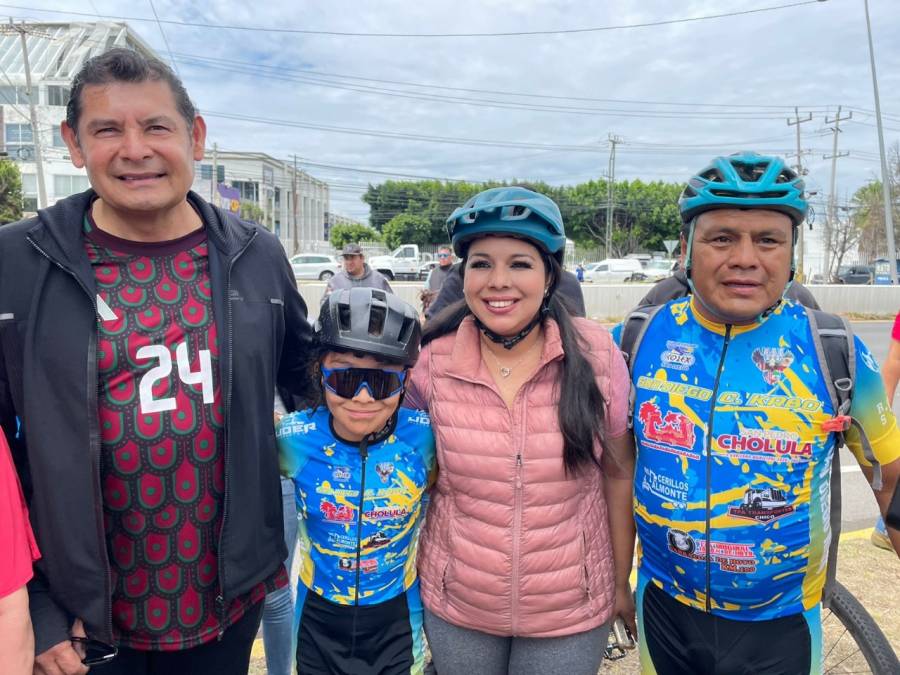 Tonantzin Fernández participa en el 10° aniversario de la Vía Recreativa