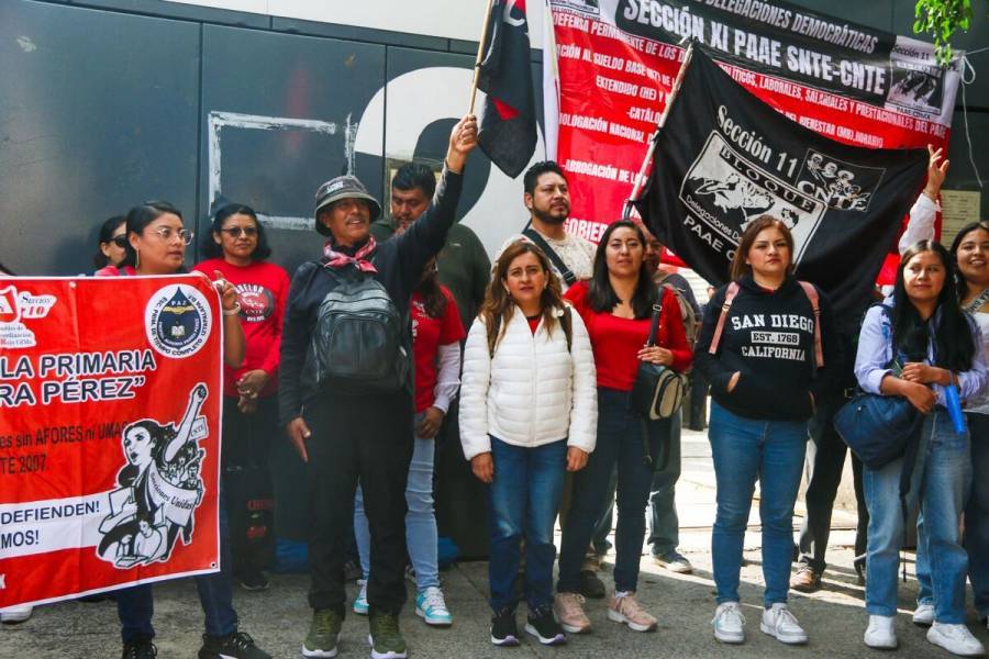 CNTE a Sheinbaum: niegan vínculo con partidos y defienden protestas rumbo a elección judicial