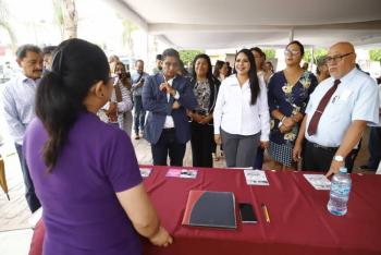 Tonantzin Fernández impulsa la Feria Nacional del Empleo