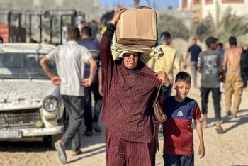 Caos durante distribución de alimentos en Gaza; se reportan disparos