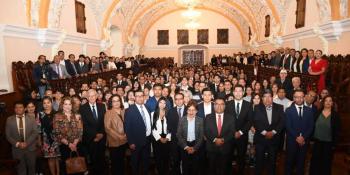 Rectora Cedillo da la bienvenida a nuevos consejeros BUAP para el período 2025-2027