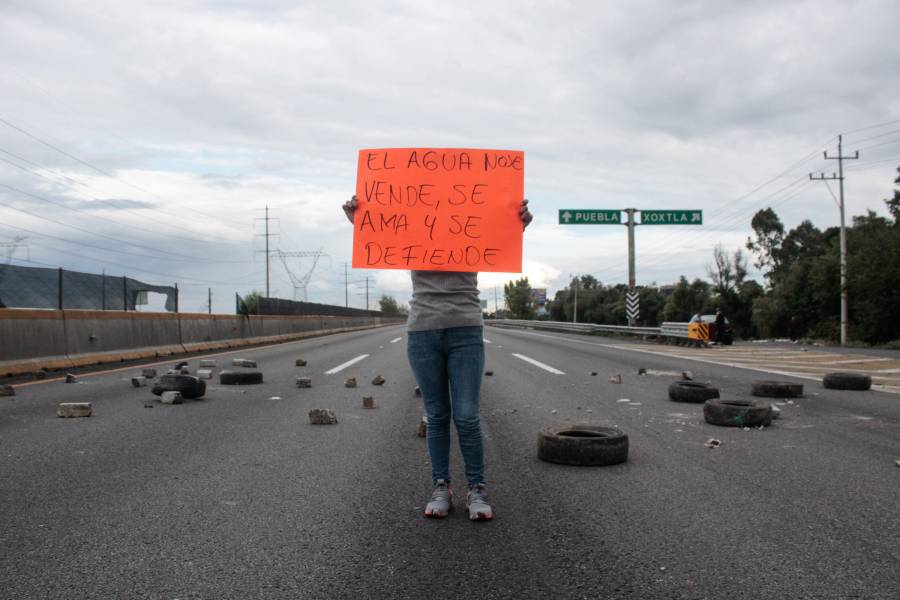 Xoxtla se rebela por el agua: Pobladores exigen frenar extracción de pozo para Puebla capital