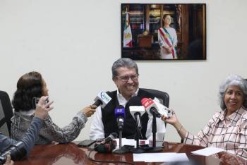 “No estamos en la búsqueda de nada, sino de cerrar filas con la presidenta”: Monreal