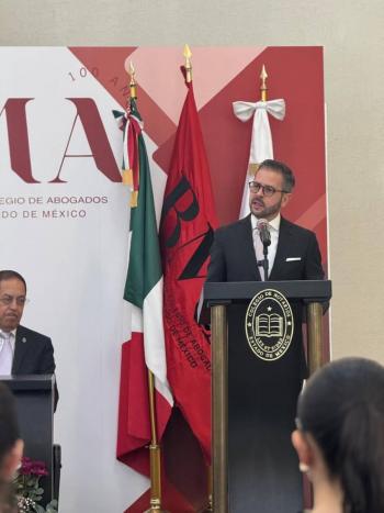 Rafael González Cubas asume presidencia de BMA en el Estado de México