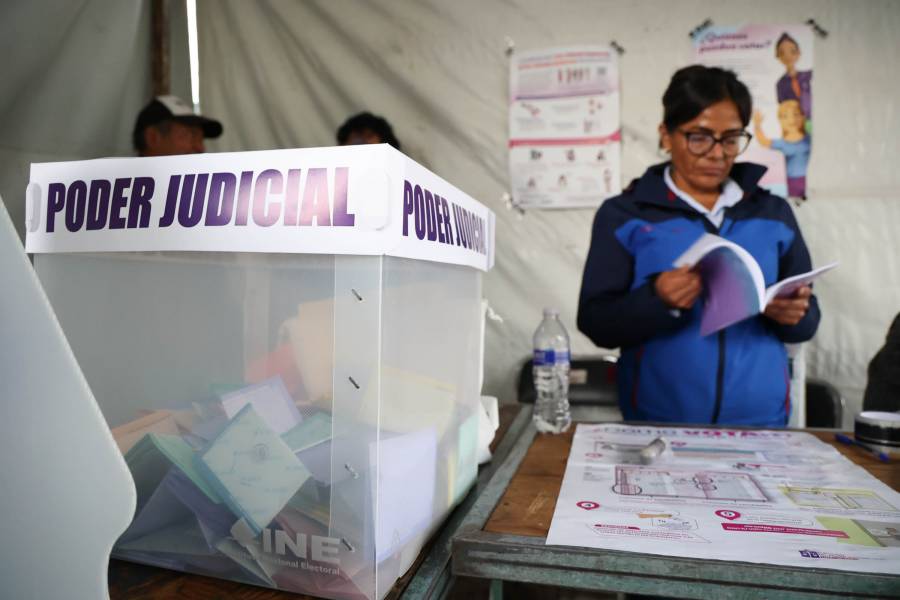 Ser funcionaria en la primera elección judicial del país