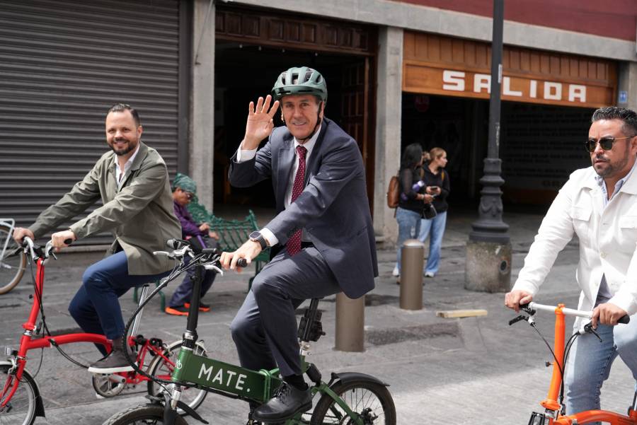 Encabeza Pepe Chedraui rodada en conmemoración de la Semana de la Bicicleta
