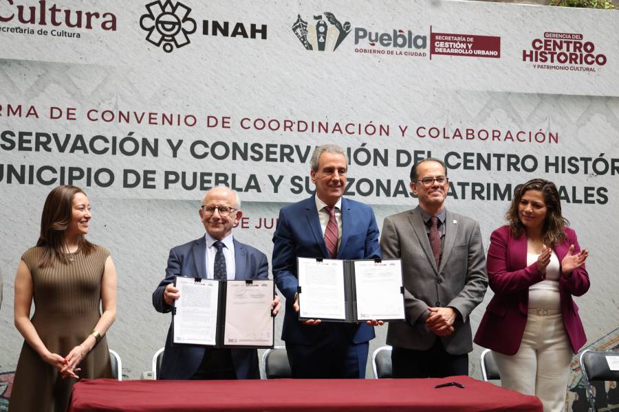 INAH y Ayuntamiento colaborarán para preservar el Centro Histórico