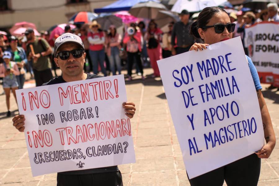 CNTE rechaza acusaciones de violencia y exige atención a demandas estructurales