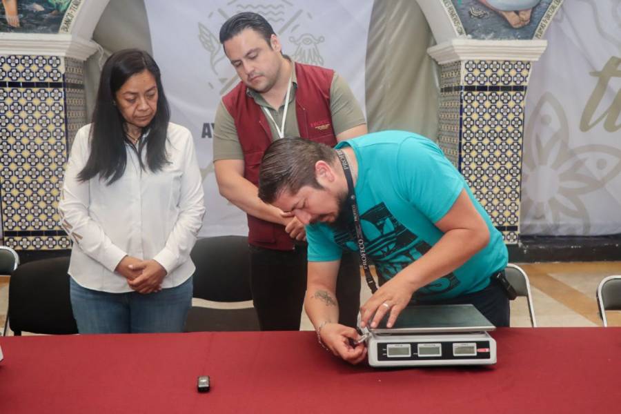 Ariadna Ayala y PROFECO realizaron jornada de calibración de báscula