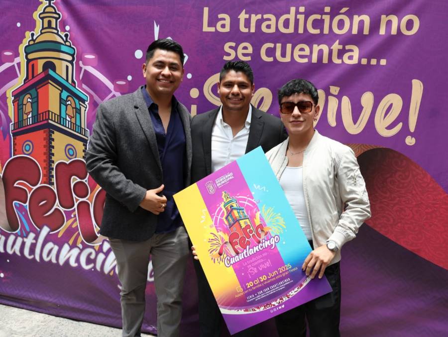 Presenta Omar Muñoz “Feria de Cuautlancingo 2025”