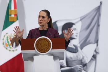 Sheinbaum rechaza haber llamado a manifestaciones violentas en EEUU