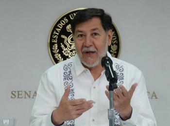 Fernández Noroña arremete contra consejeros del INE por cuestionar elección judicial