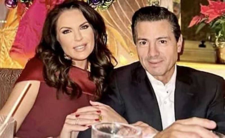 Peña Nieto reaparece en Madrid acompañado de su pareja, la lituana Simona Sorakaite