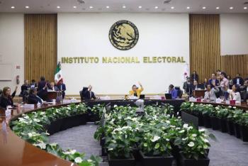 INE mantiene en receso su Consejo General; aún no valida elección de jueces y magistrados