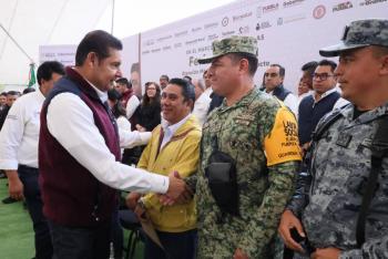 Alejandro Armenta inauguró la Feria por la Paz en Acatzingo