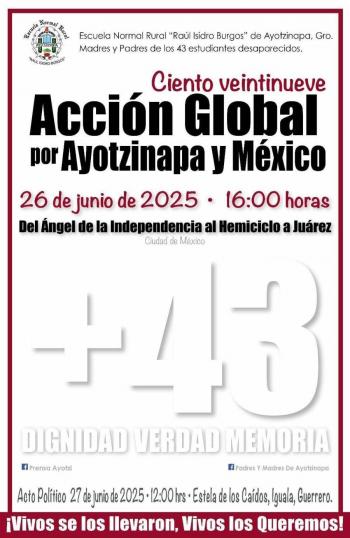 Ministro de la Suprema Corte impulsa la publicación de la carpeta de Ayotzinapa