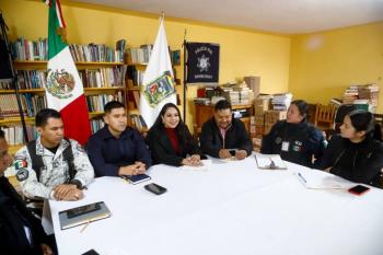 Avanza la estrategia de seguridad en San Gregorio Zacapechpan