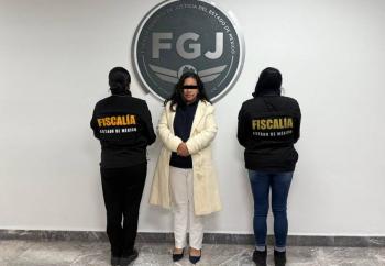 Detienen a alcaldesa de Capulhuac por abuso de autoridad y agresión a psicóloga del DIF