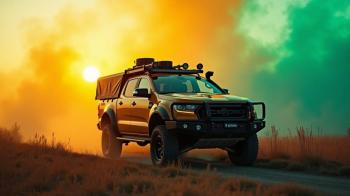Equipan a Guardia Forestal con 10 vehículos pick-up para combatir incendios