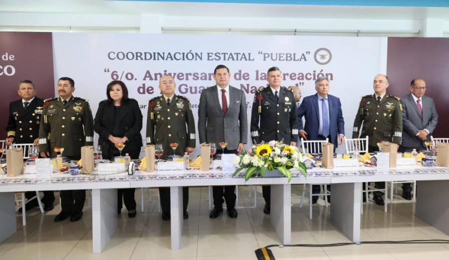 Reconoce Armenta a la GN, Sedena y Marina por colaboración en seguridad