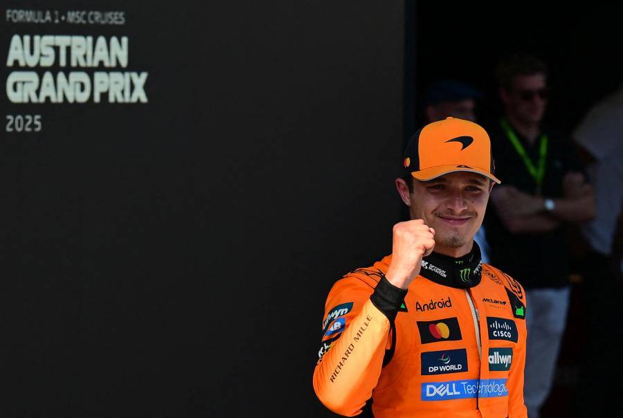 Norris recorta terreno con Piastri con victoria en GP de Austria