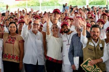 Claudia Sheinbaum y Miguel Ángel Navarro impulsan salud pública e infraestructura en Nayarit