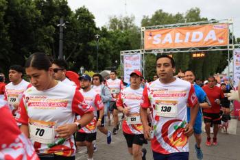 Con carrera, DIF Municipal Puebla recauda 10 toneladas de arroz y frijol para Banco de Alimentos