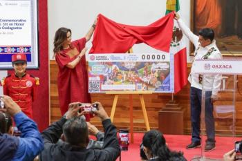 Sorteo Especial No. 301 de la Lotería Nacional tendrá de imagen la Guelaguetza