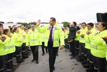 Alejandro Armenta encabezó el programa estatal “Seguridad para la Salud”