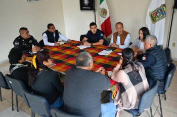 Refuerzan vigilancia en zonas limítrofes de Santa Bárbara Almoloya con mesas de seguridad