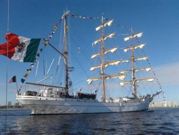 Buque Escuela “Cuauhtémoc” presenta daños superiores a 500 mil dólares tras colisión en Nueva York