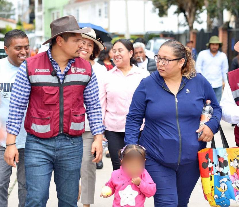 Destaca Omar Muñoz acciones de mantenimiento y seguridad en Cuautlancingo
