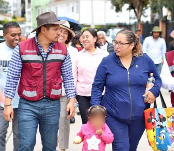 Destaca Omar Muñoz acciones de mantenimiento y seguridad en Cuautlancingo