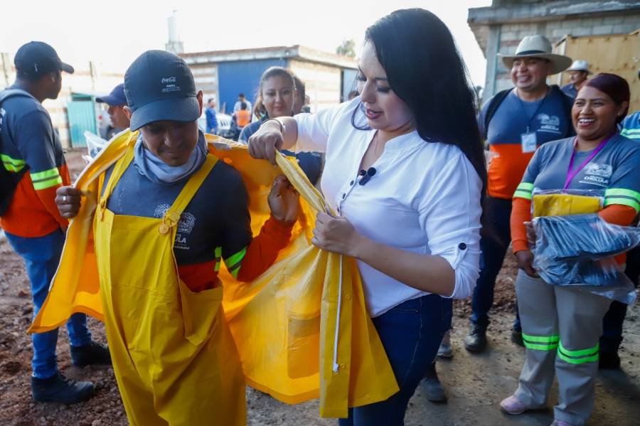 Reafirma Tonantzin Fernández compromiso con personal de Limpia
