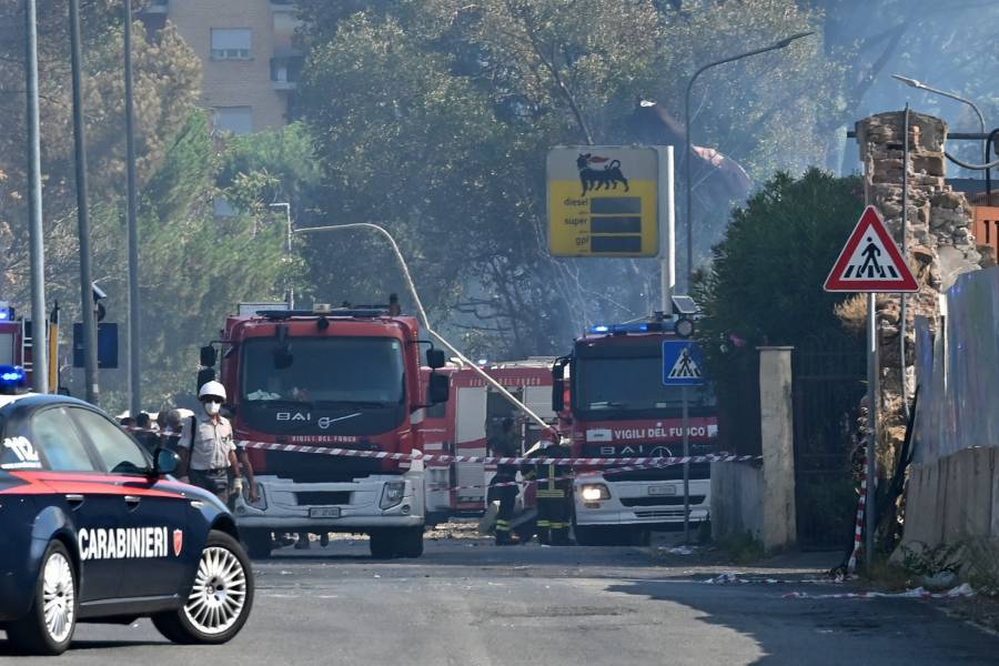 Más de 40 heridos en la explosión de una gasolinera en Roma