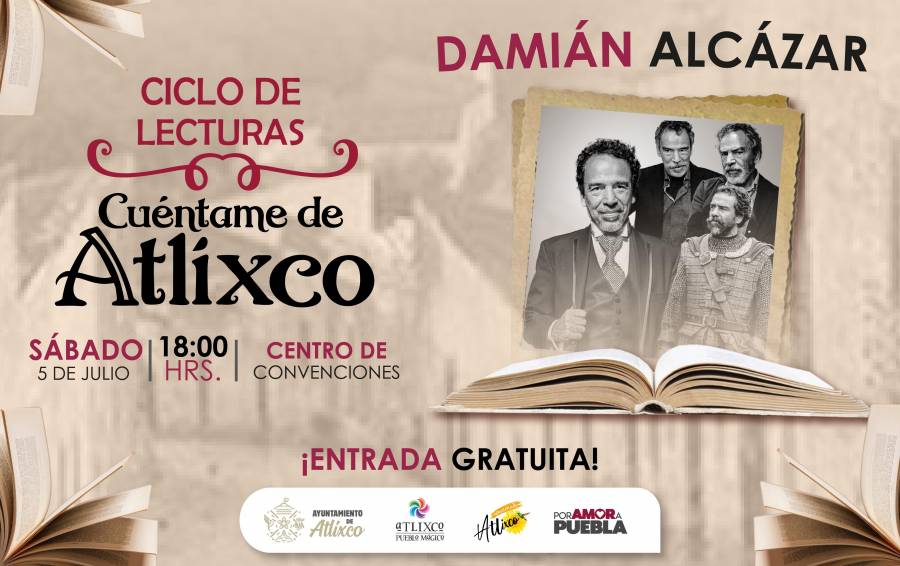 Ariadna Ayala y Damián Alcazar invitan al ciclo de lecturas