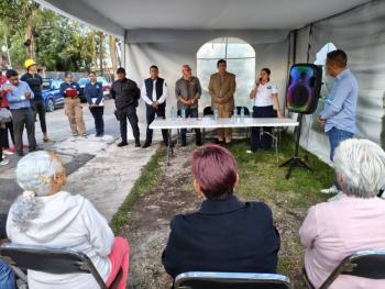 San Pedro Cholula fortalece la seguridad en San Diego Los Sauces