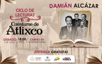 Ariadna Ayala y Damián Alcazar invitan al ciclo de lecturas