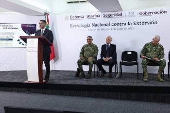 Gobierno de México lanza Estrategia Nacional contra la Extorsión: prioridad del gabinete de seguridad
