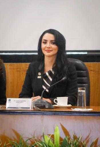 Vicecoordinadora Gabriela Jiménez respalda estrategia nacional contra la extorsión: “La paz es tarea de todos”