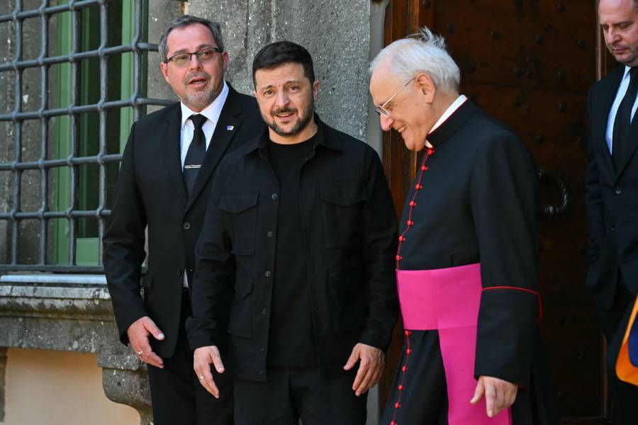 Zelenski se reúne con el papa antes de una conferencia sobre la reconstrucción de Ucrania