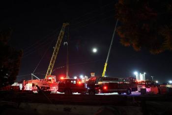 Colapsa túnel industrial en Los Ángeles; rescatan a 31 trabajadores ilesos