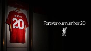 Liverpool retira para siempre el dorsal 20 en recuerdo a Diogo Jota