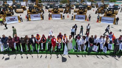 Puebla impulsa la infraestructura con nuevos m&oacute;dulos de maquinaria
