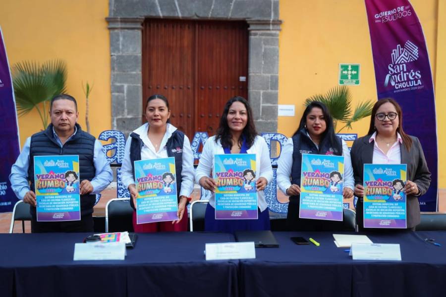 San Andrés Cholula lanza “Verano con Rumbo 2025” con cursos gratuitos
