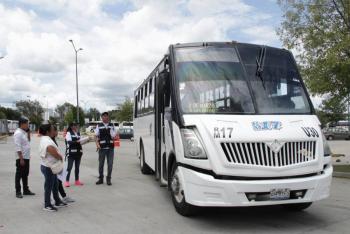 Solo la mitad del transporte público de Puebla pasó la Revista Vehicular: SMT