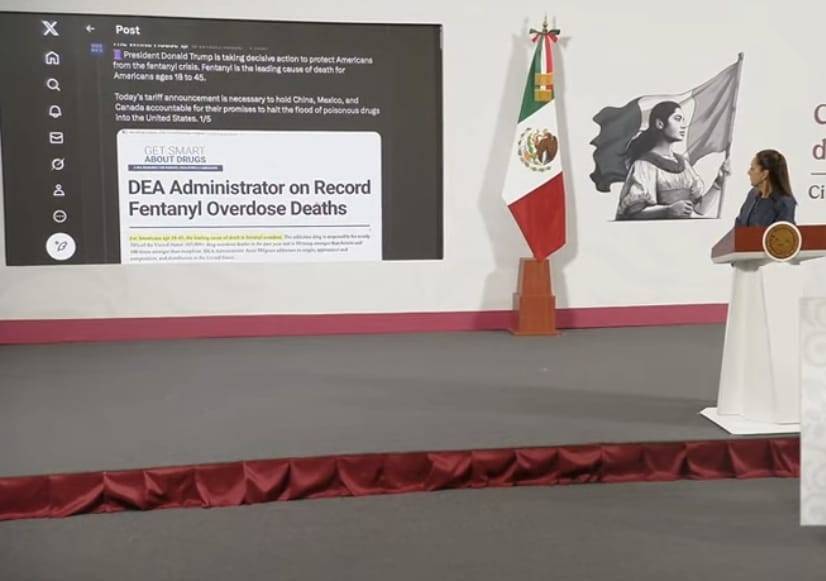 Sheinbaum pide a EU reconocer crisis interna por adicciones y tráfico de armas