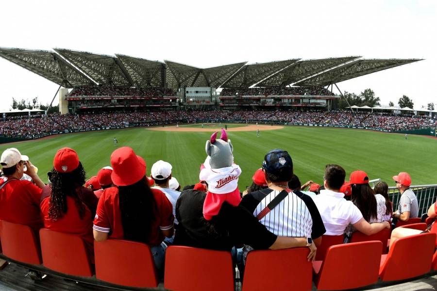 Diablos Rojos del México alcanzan las 50 victorias en la temporada tras doble triunfo ante Guerreros de Oaxaca