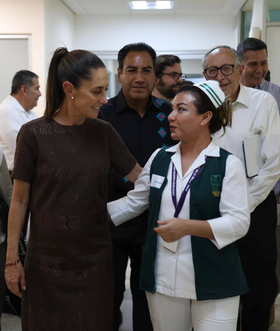 Claudia Sheinbaum realiza gira de salud por el sureste de la República
