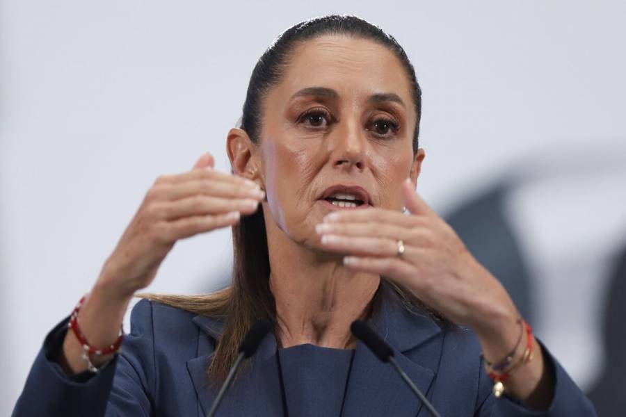 Sheinbaum rechaza muro fronterizo de Trump y defiende seguridad con cooperación